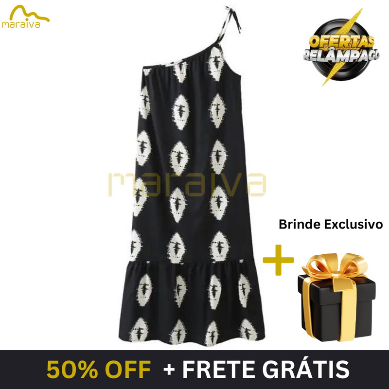 Vestido Veraneio Zila - Renda Francesa + BRINDE